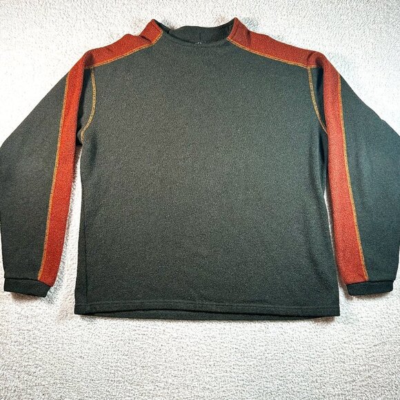 Kuhl Other - Kuhl Mens Alpaca Fleece Pullover Crew Neck Sweater Size XL Comfy Brown Winter